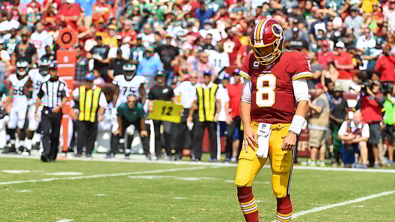 Washington Redskins quarterback Kirk Cousins