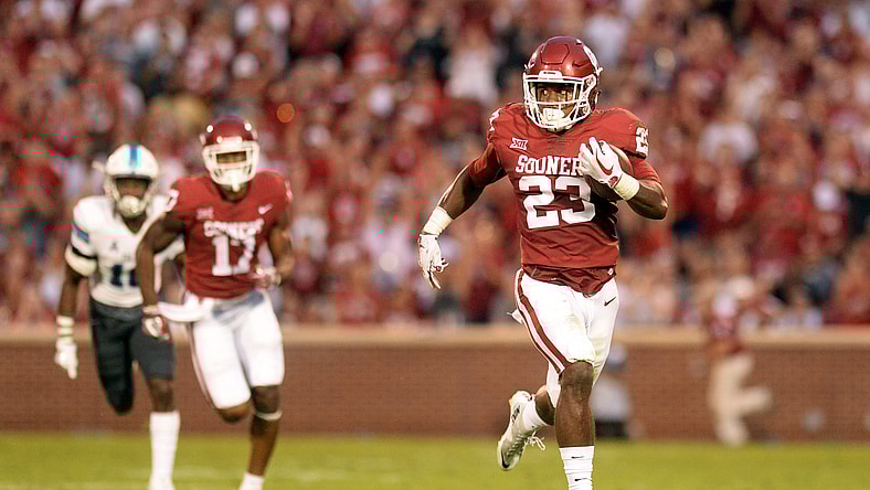 Oklahoma Sooners running back Abdul Adams