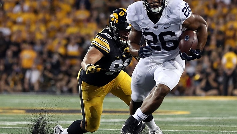 Penn State running back Saquon Barkley against Iowa in college football Week 4