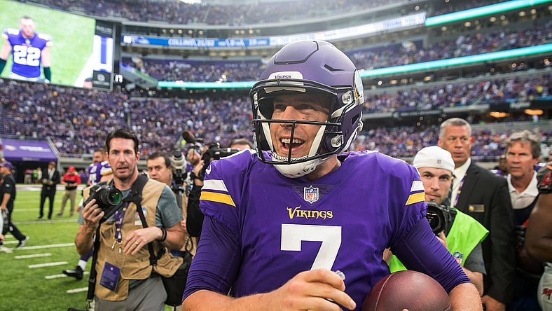 Minnesota Vikings quarterback Case Keenum Monday Night Football
