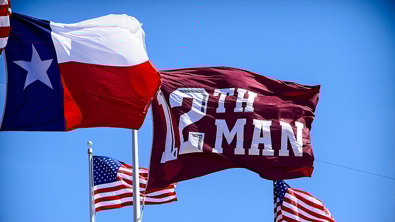 Texas A&M receiver Will Gunnell apologized for flipping fans the bird