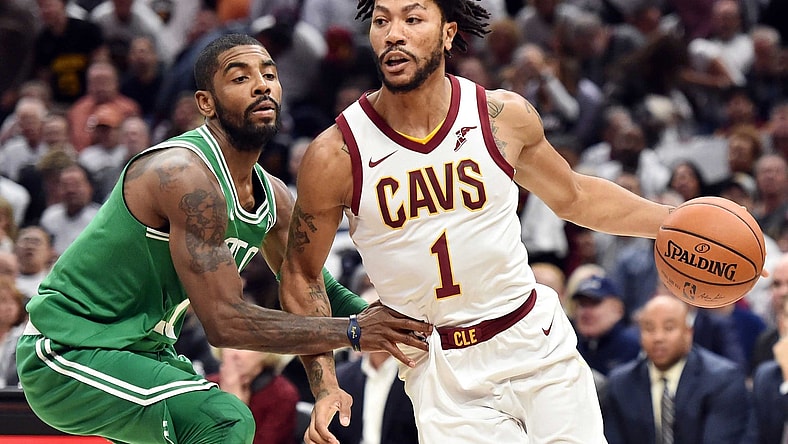 Cleveland Cavaliers point guard Derrick Rose