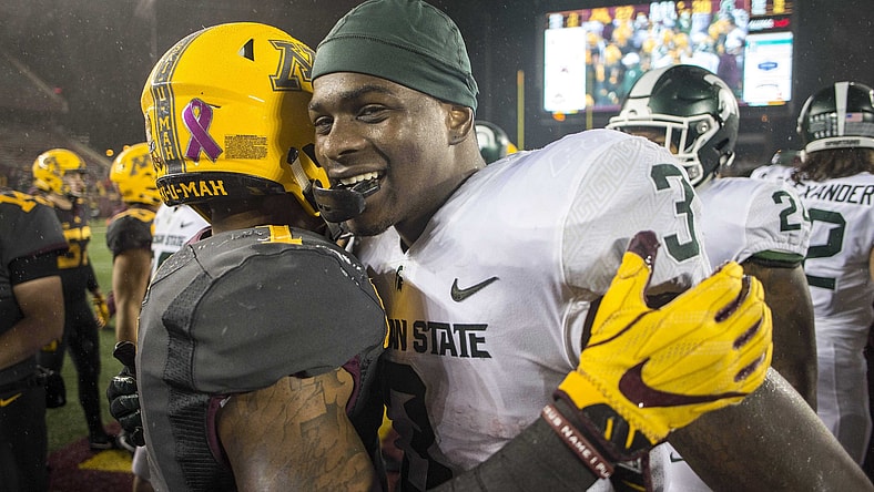 Michigan State's LJ Scott should probably stop getting arrested.