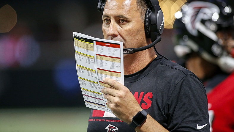Falcons offensive coordinator Steve Sarkisian