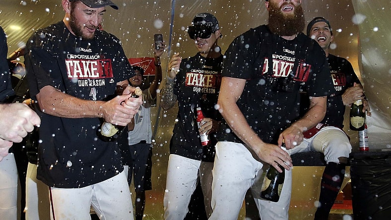 Arizona Diamondbacks pitcher Archie Bradley after the NL Wild Card Game