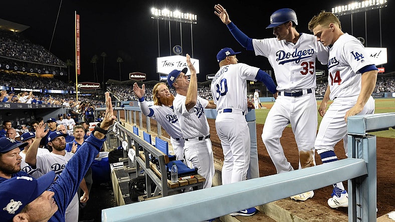 Dodgers first baseman Cody Bellinger