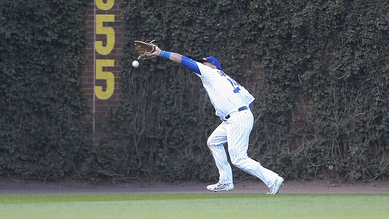 Chicago Cubs left fielder Kyle Schwarber