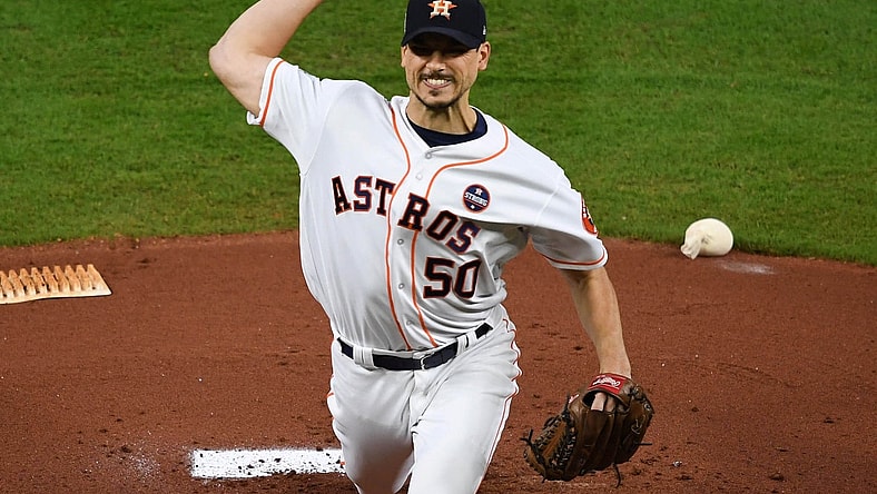 Houston Astros starting pitcher Charlie Morton