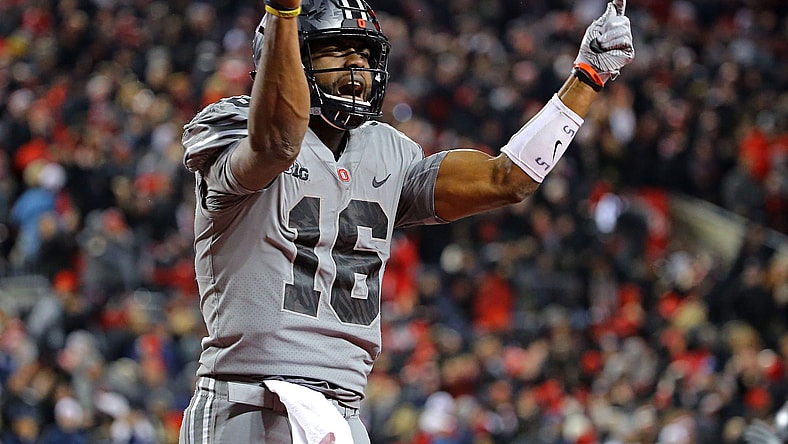 Ohio State quarterback J.T. Barrett reacts to go-ahead TD against Penn State in college football Week 9