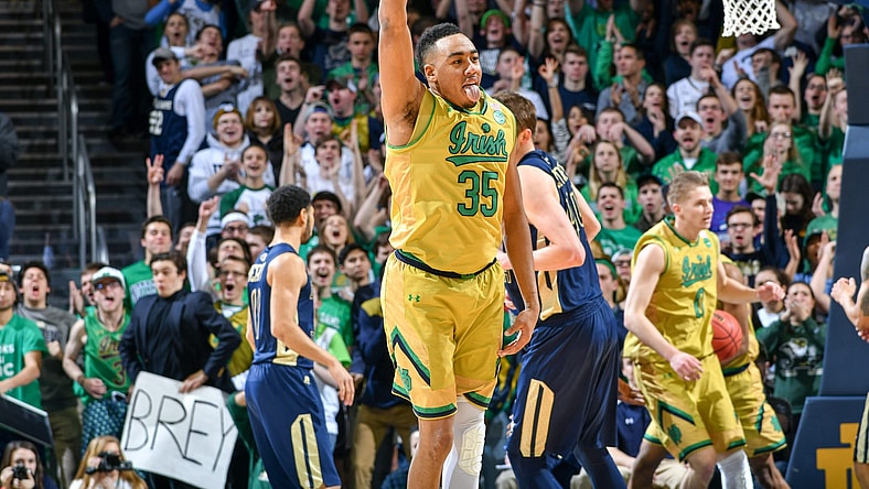 Notre Dame FIghting Irish forward Bonzie Colson is one of the most dangerous scorers of any Top 25 college basketball team