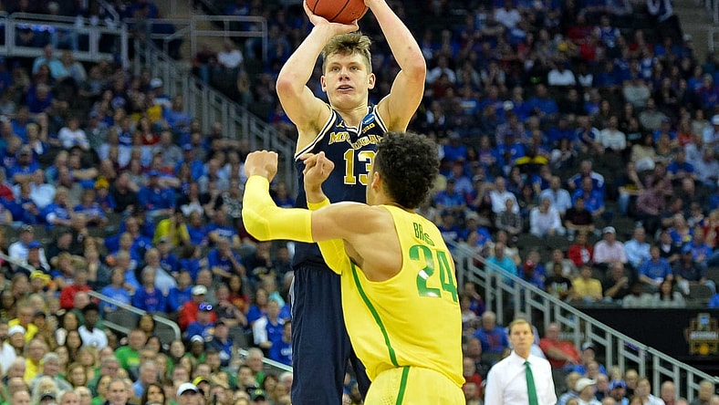 Michigan forward Moritz Wagner Big Ten basketball
