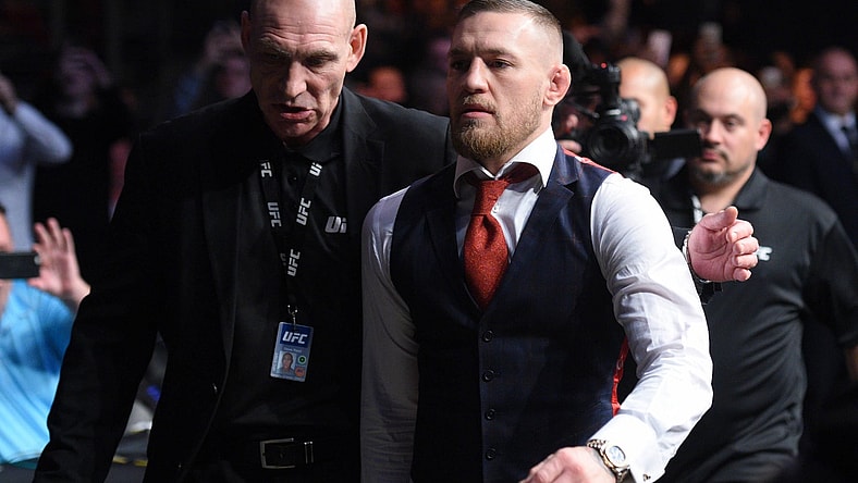 Conor McGregor ejected at Bellator 187