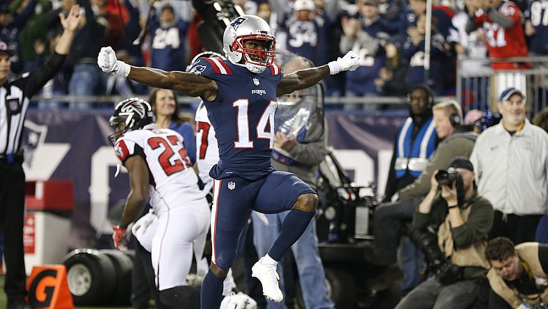 Patriots receiver Brandin Cooks