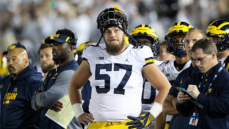 Michigan center Patrick Kugler
