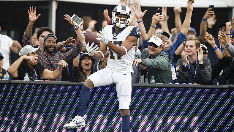 Los Angeles Rams receiver Robert Woods in NFL Week 10