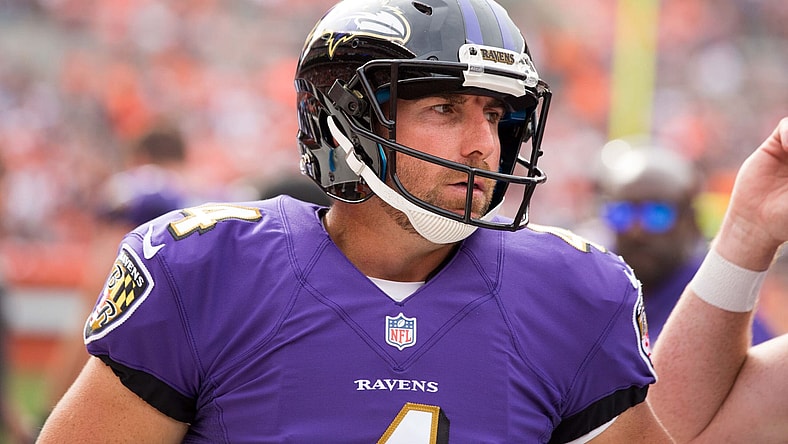 Ravens punter Sam Koch