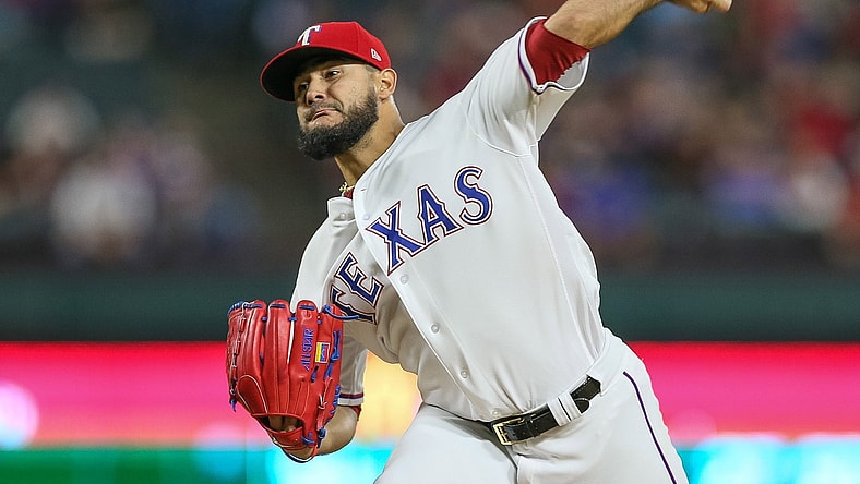 Rangers pitcher Martin Perez