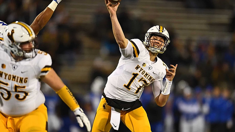 Wyoming quarterback Josh Allen