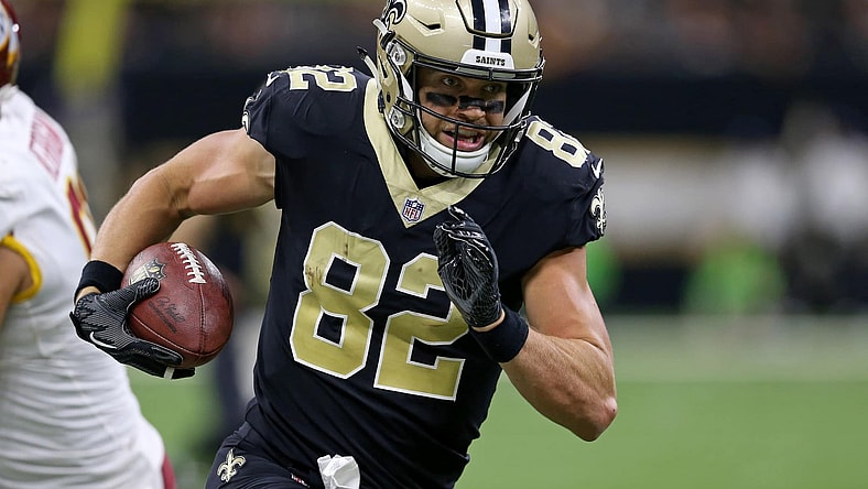 Saints tight end Coby Fleener