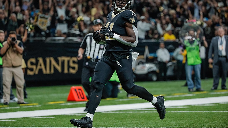 Saints running back Alvin Kamara in NFL Week 13