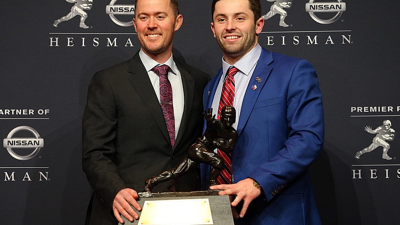 Lincoln Riley and Baker Mayfield were two of the most popular college football personalities in 2017