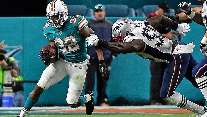 Dolphins running back Kenyan Drake on Monday Night Football