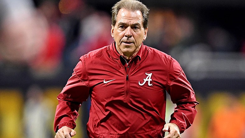 Alabama head coach Nick Saban