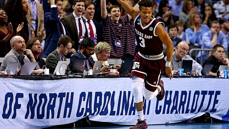 Texas A&M guard Admon Gilder during the NCAA Tournament