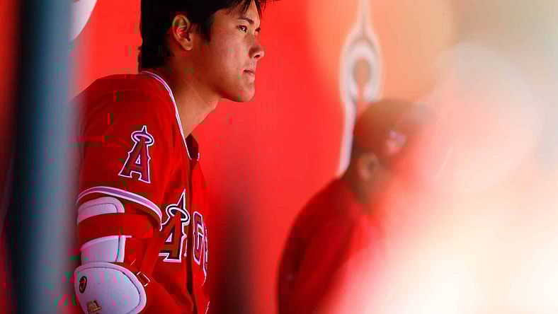 Shohei Ohtani had a rough go if it during 2018 spring training