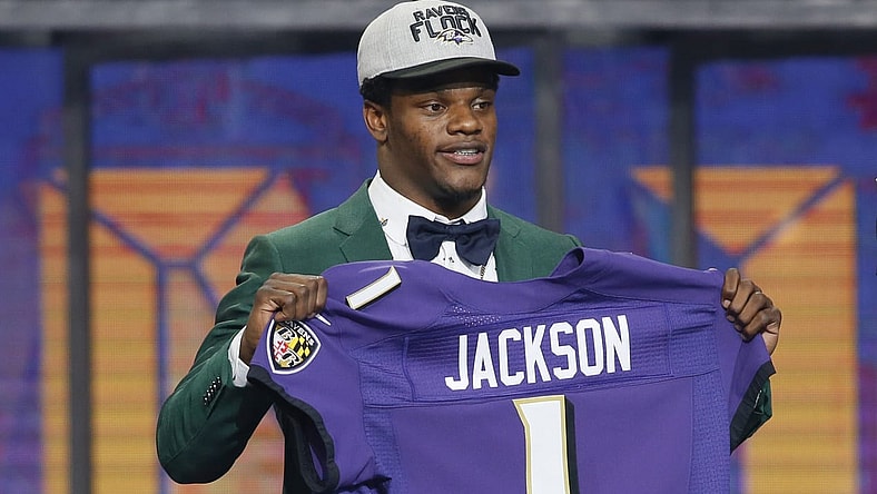 Ravens quarterback Lamar Jackson