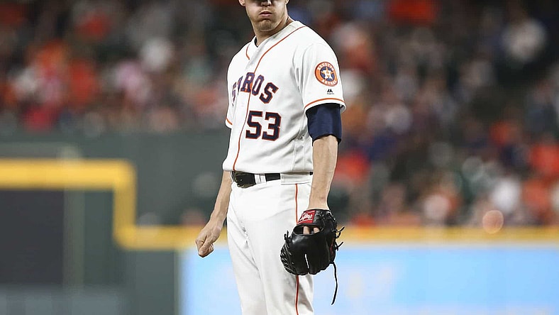 Astros reliever Ken Giles