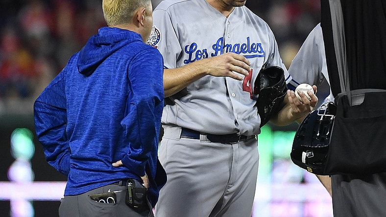 Dodgers pitcher Rich Hill