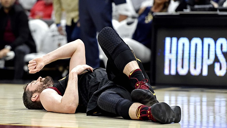Kevin Love suffered a concussion in Game 6