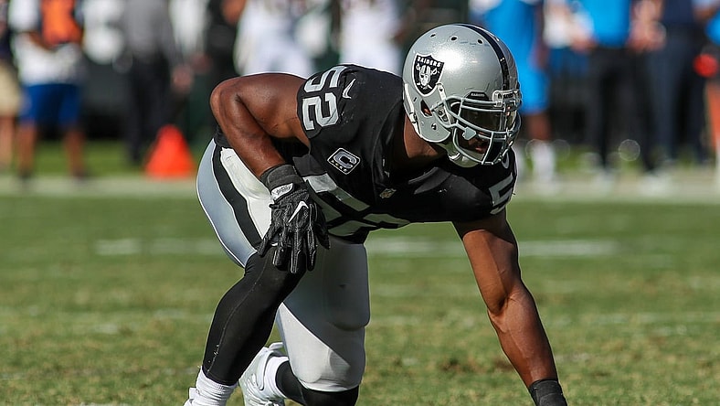 Oakland Raiders defensive end Khalil Mack