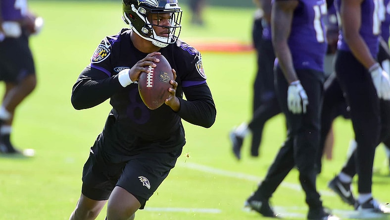 Ravens quarterback Lamar Jackson