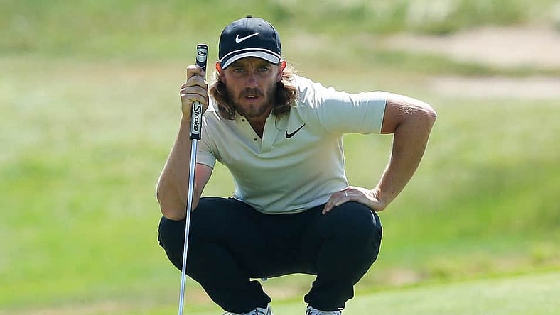 Tommy Fleetwood during the final round of the 2018 U.S. Open