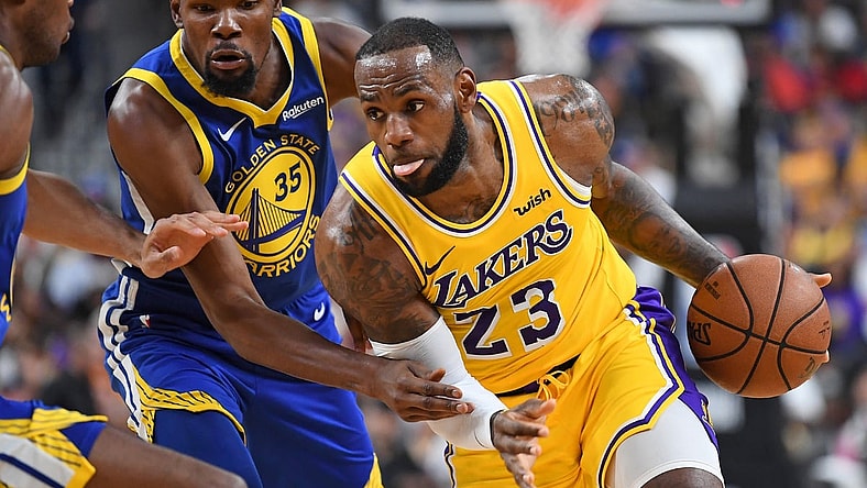 LeBron James against Kevin Durant