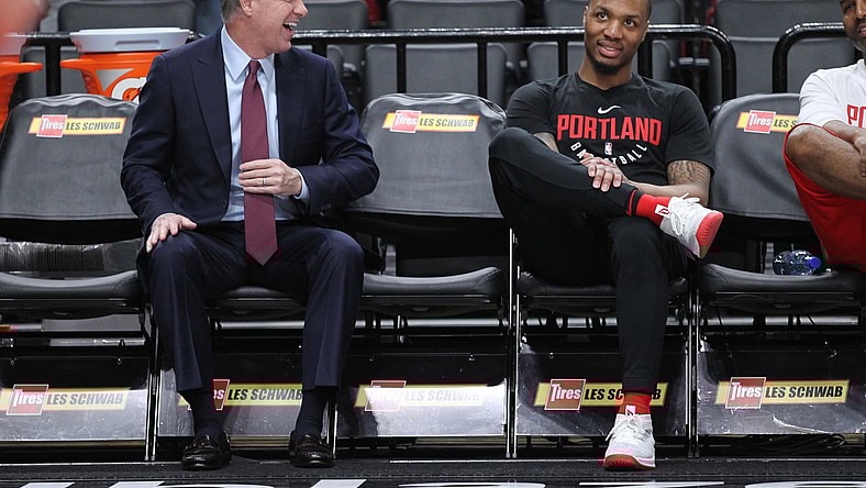 Blazers Damian Lillard, Neil Olshey