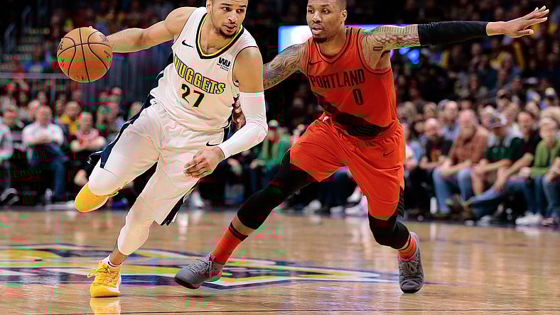 Trail Blazers vs. Nuggets Damian Lillard Jamal Murray