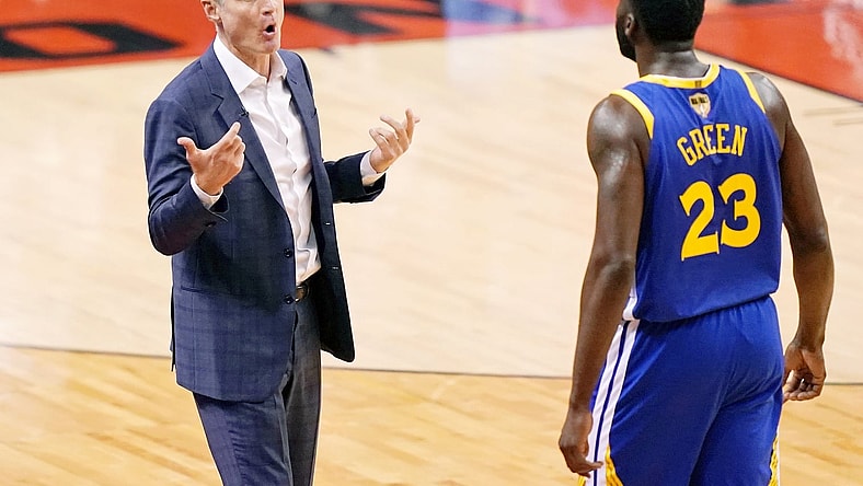 Warriors head coach Steve Kerr during NBA Finals