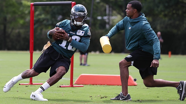 Eagles WR DeSean Jackson during minicamp.