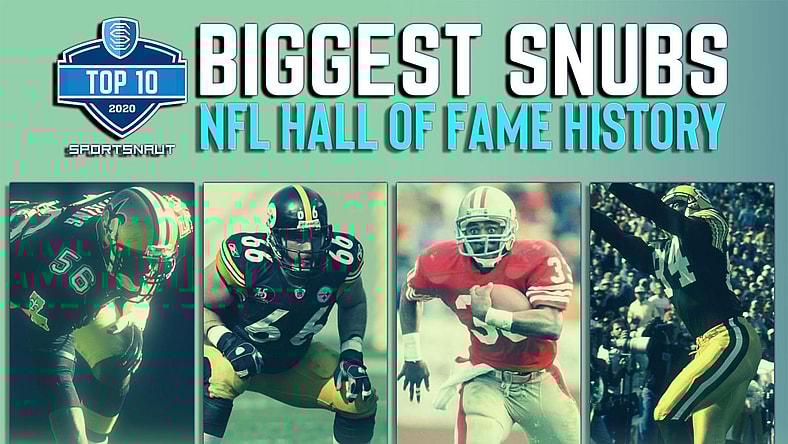 Pro football Hall of Fame Snub