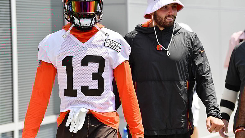 Baker Mayfield Odell Beckham Jr.