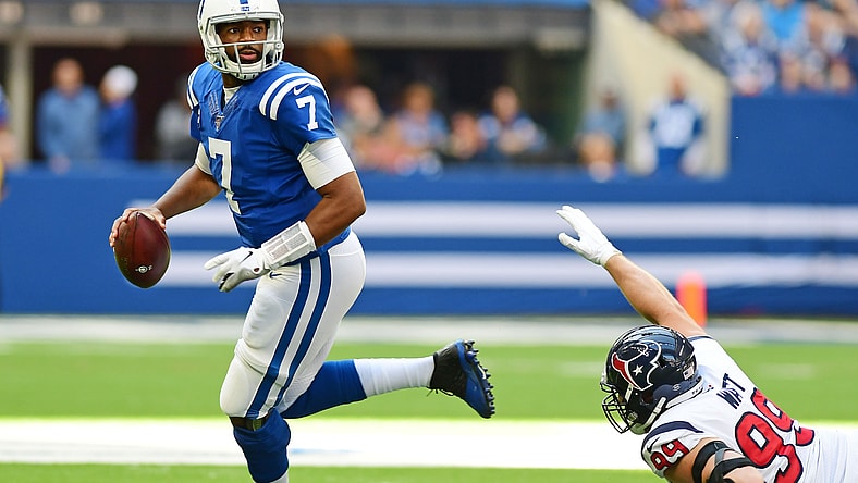 Indianapolis Colts QB Jacoby Brissett