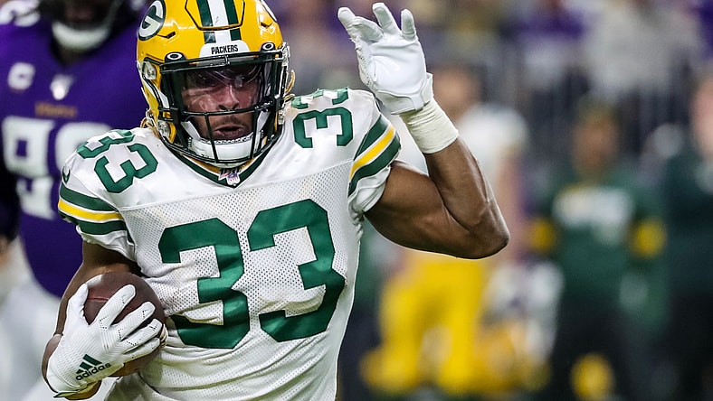 Packers clinch Aaron Jones