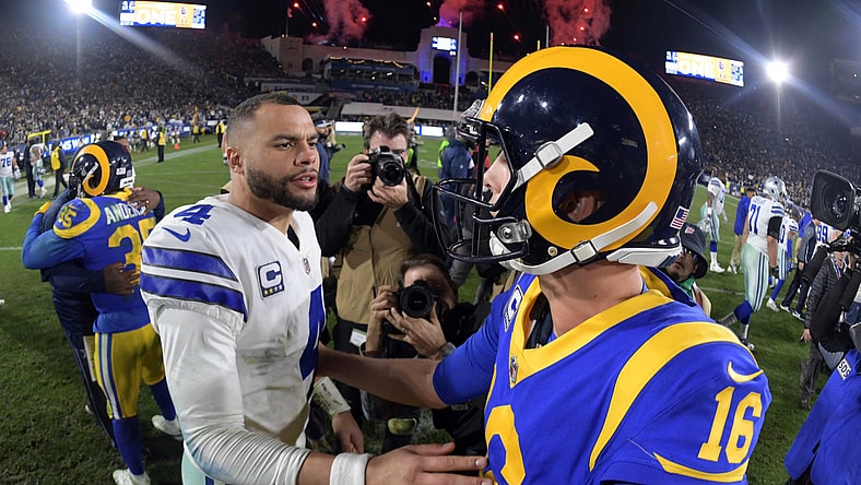 Cowboys Rams Week 15 Jared Goff Dak Prescott
