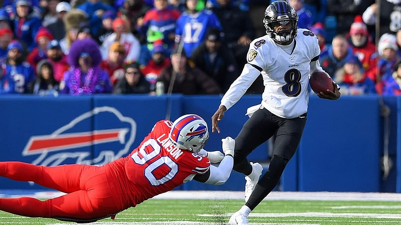 Lamar Jackson Jets TNF