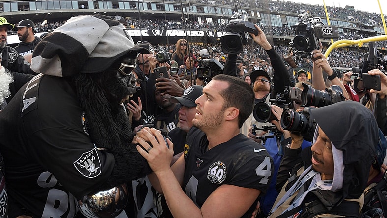 Derek Carr Raiders final home game