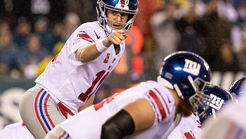 New York Giants quarterback Eli Manning was one of the NFL's top Iron Men
