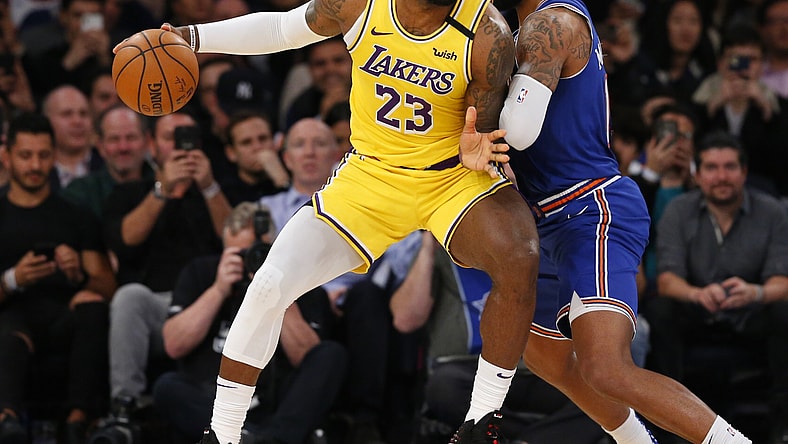 LeBron James pregame routine